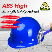 Blue fiberglass material helmet safety helmet