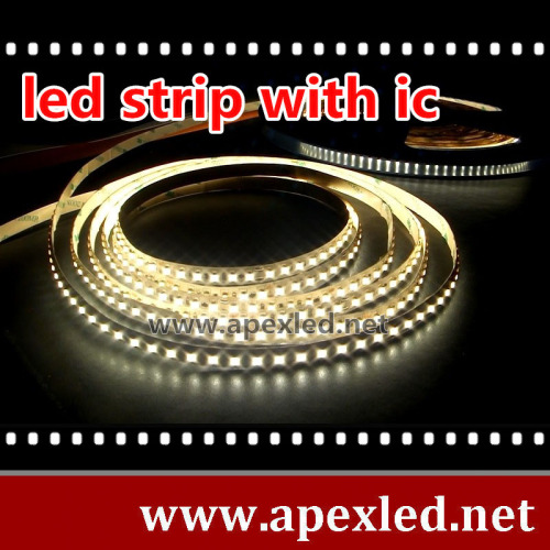 warm white led advertising light strip with ic components