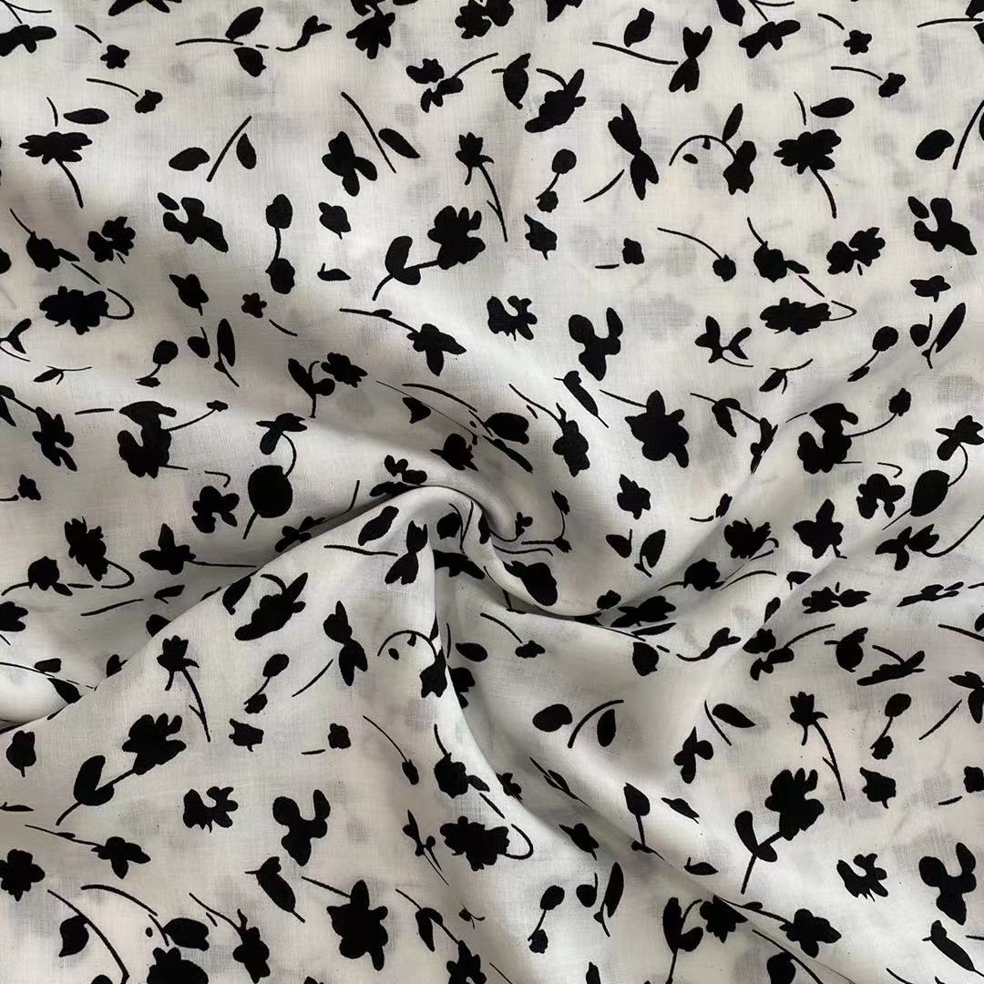 ISP Textile Herstellung Heißer Verkauf gedruckter Viskose Rayon Challis Stoff