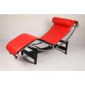 Le Corbusier Leather LC4 Chaise ላውንጅ ሊቀመንበር ቅጅ