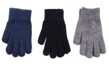 Men's Plain Touch Gloves