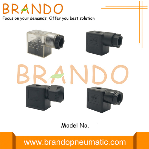 11 mm ter plaatse te bevestigen DIN vorm B-klepconnector