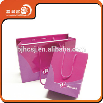 Customizing gift package small paper bags in China