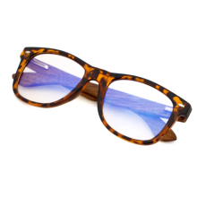 Bamboo Temples Blue Light Blocking Glasses with Custom Logo