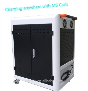 Ipad/tablet/laptop charge cart compatable charging station