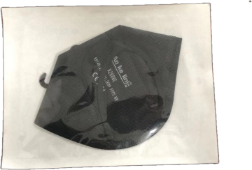 FFP2 Disposable 3D Fold Respirator Mask