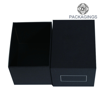 Luxury custom foil stamped box for goods display