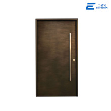 Full Panel Cast Aluminum Modern Minimalist Front Door