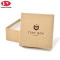 Brown Kraft Paper Perfume Box with Foam Insert