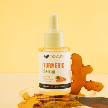 Private Label Turmeric Serum: Age-Defying Skin Care with Vitamin C & Collagen for Lightening and Spot Fading