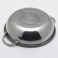 28-34cm Stainless Steel Hot Pot dengan Divider