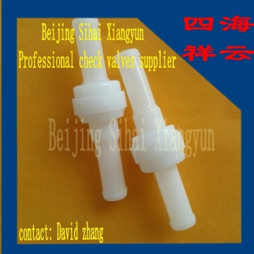 Fuel Plastic check valves PA66 PVDF check valves