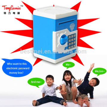 plastic safe money box