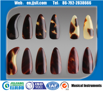 tortoiseshell celluloid pick sheet