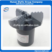 156mm 3 wings PDC Hard non-coring diamond hard rock drilling bit