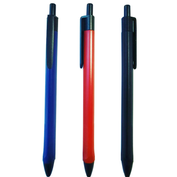 plastic push triangular roller pen medium oil pen