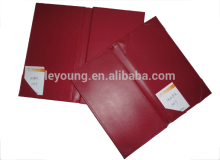 Faux Leather Drink List Folder For Bar check holder