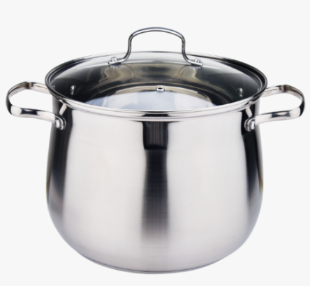 Introducing the Stainless Steel Belly Shaped Induction Soup Stock Pot: The Perfect Camping Cooking Set