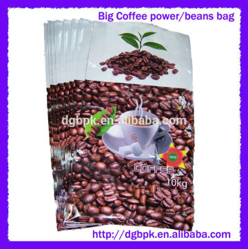 plastic side gussets heavy duty coffee bean bags