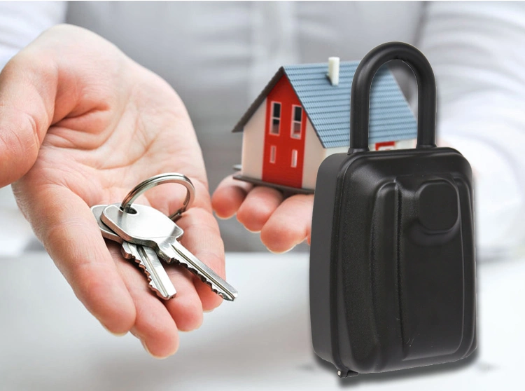 Wall Mount Lock Box Combination Key Safe Storage Lock Box/