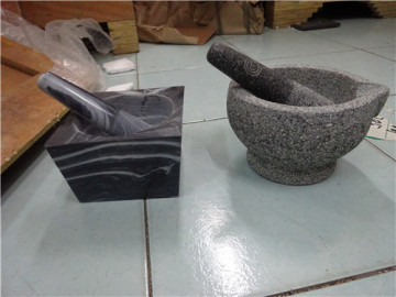 Square Granite Food Grinder