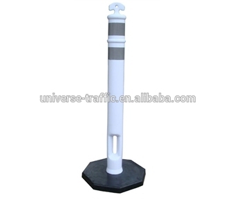 Plastic Warning Bollard/flexible plastic bollards