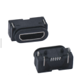 Waterproof DIP MICRO USB-AB TYPE 5P SMT Receptacle