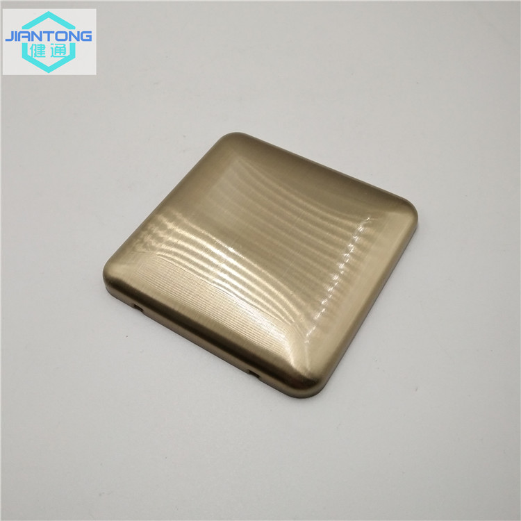 warna dicat stainless steel disikat saklar panel plat