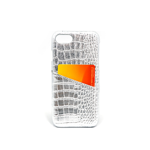 New Crocodile Leather Phone Case with Card Slot