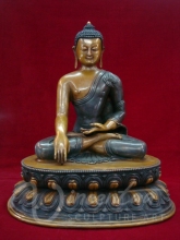 Indoor fengshui metal crafts bronze nepal handmade buddha statue for sale