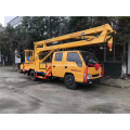 JMC double cab boom lifting truck untuk dijual