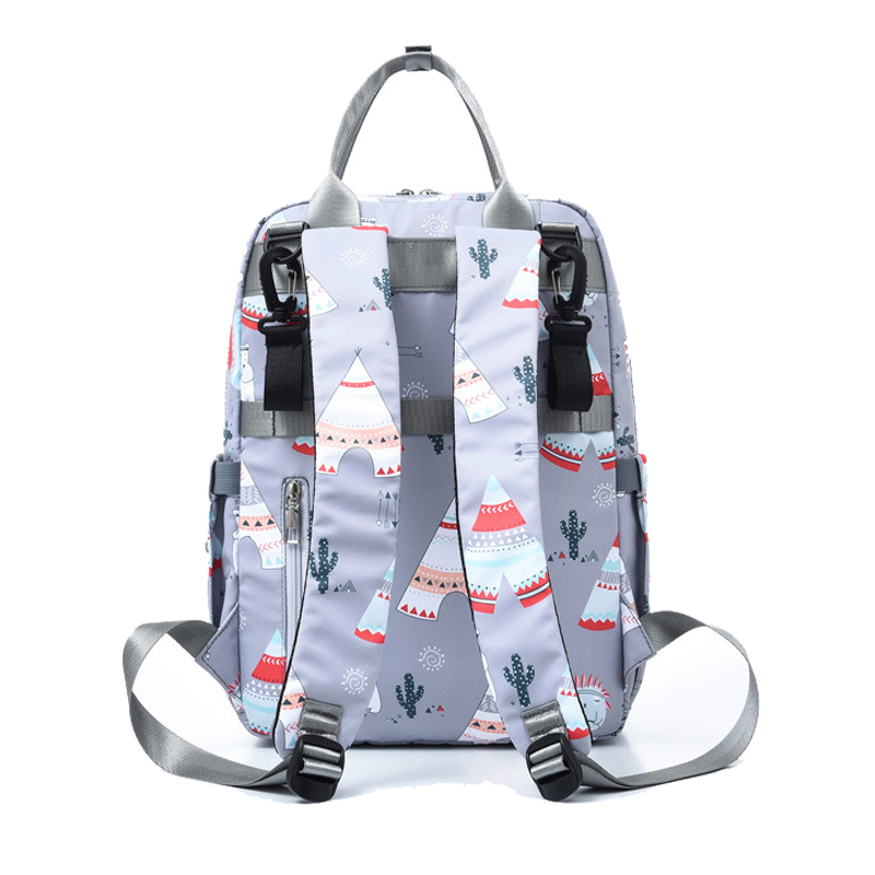 OEM fashion multifunctional mummy bag travel diaper backpacks Mother Baby Diaper Bag Backpack