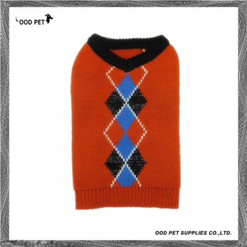 Gent Wear Dog Clothes Argyle Dog Sweaters