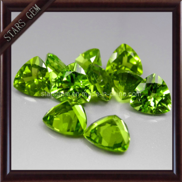 Cushion Cut Peridot Semi-Precious Gems