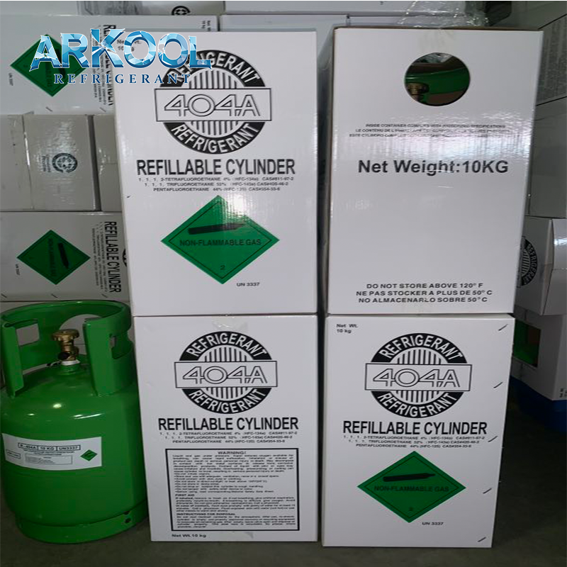 Refrigerant gas R404a price for air-conditioner R134A / R404a / R407c/ R417a