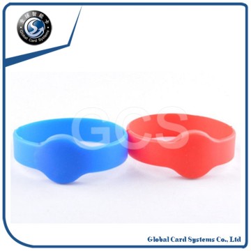 13.56 rfid wristband smart silicon waterproof wristband