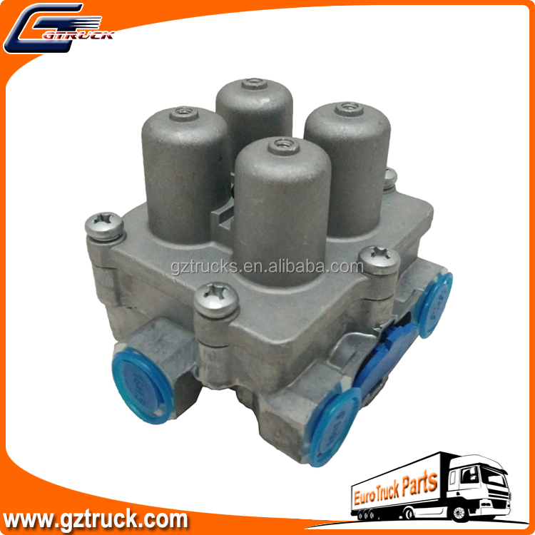 European Truck Auto Spare Parts Four Circuit Protection Valve Oem 99480157 for Ivec Air Brake Valve