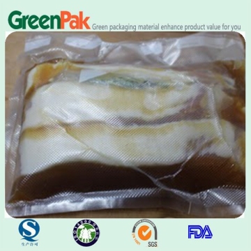 vacuum sealed plastic pouch pa/pe