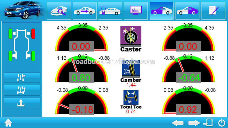 G781 CE approved 3D wheel alignment machine price With Car Lift for Optional