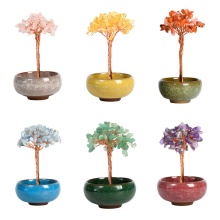 Raw Stone Raw Stone Copper Tree Small Bowl Base Ornament Decoratin Home