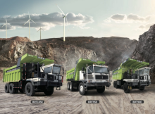 Breton Electric Mineral Trucks Chinese new brand Super heavy capacity Mine truck with electric truck 4x4 version