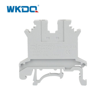 UK2.5B เทอร์มินัลบล็อก Din Rail Screw Connection UK 2.5B