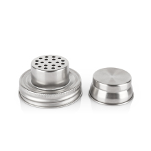 Bulk mason jar cocktail shaker lid