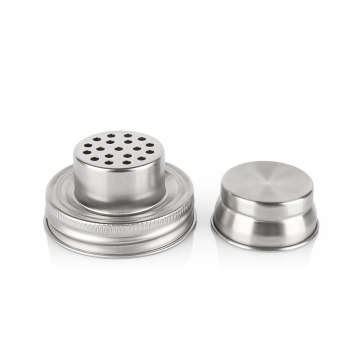 Bulk mason jar cocktail shaker lid