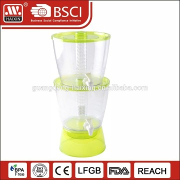 New Christmas plastic cold drinks beer juicer water dispenser beverage dispenser