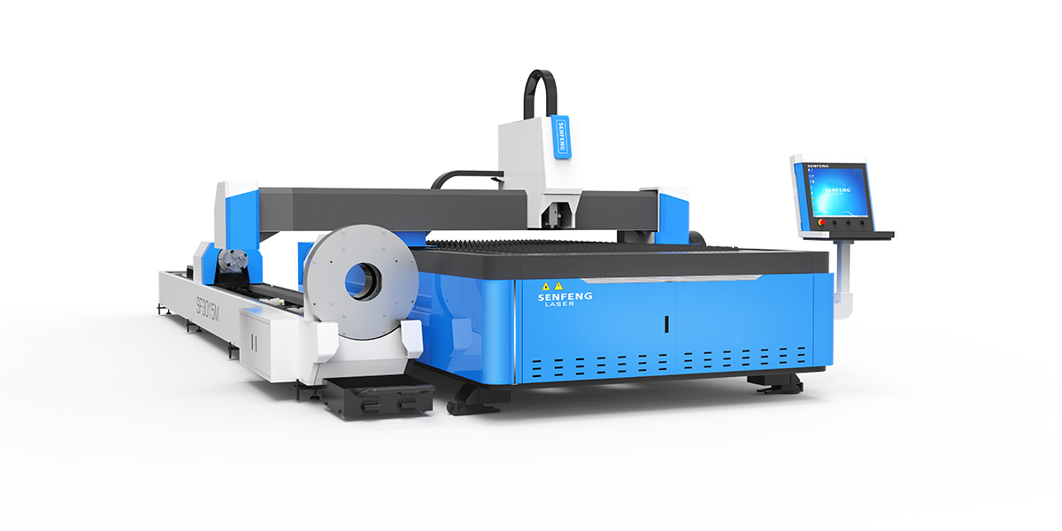 SENFENG High Quality and Hot Sale  fiber laser metal plate cutting machine for  pipe cutting with 1000 watt  SF 3015M