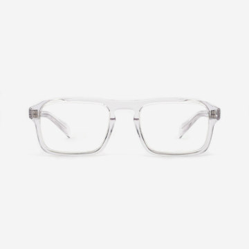 Full Square Acetate Men's Optical Frames