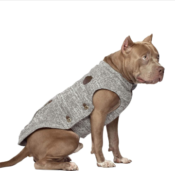 Knit Fleece-Lined Dog Sweater