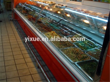 OEM Supermarket deli food cooled food chiller showcase, Deli showcase