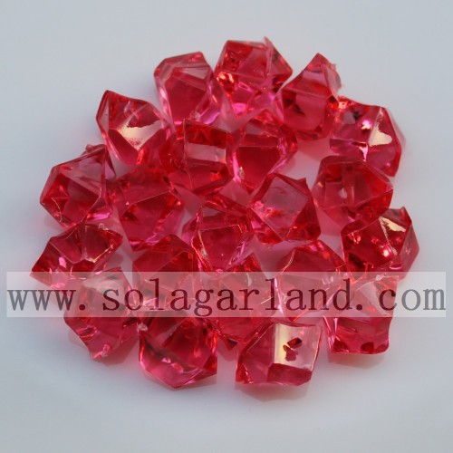 11 * 14 MM Acryl Crystal Wedding Scatter Stones Vaasvullers